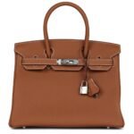 HERMÈS BIRKIN 30 GOLD TOGO PALLADIUM HARDWARE