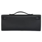 HERMÈS KELLY CUT BLACK SWIFT GOLD HARDWARE