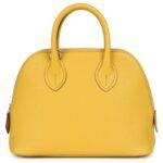 HERMÈS MINI 1923 BOLIDE SUN CHEVRE MYSORE PALLADIUM HARDWARE