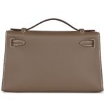 HERMÈS KELLY POCHETTE ETOUPE SWIFT GOLD HARDWARE PAYMENT 2