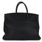 PRE-OWNED HERMÈS BIRKIN 40 BLACK TOGO GOLD HARDWARE