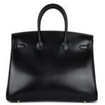 HERMÈS BIRKIN 35 BLACK BOX GOLD HARDWARE