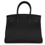 HERMÈS BIRKIN 30 BLACK TOGO ROSE GOLD HARDWARE