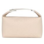 HERMÈS BRIDE-A-BRAC GM NEUTRAL TOILE CANVAS PALLADIUM HARDWARE