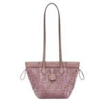 FENDI ORIGAMI MINI TRANSFORMABLE FF JACQUARD VELVET MINI-BAG
