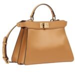 FENDI PEEKABOO ISEEU SMALL CALF LEATHER BAG