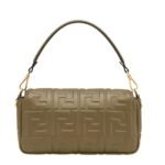 FENDI BAGUETTE NAPPA LEATHER BAG