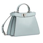 FENDI PEEKABOO ISEEU SMALL SELLERIA BAG WITH 556 HAND-SEWN TOPSTITCHES