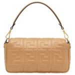 FENDI BAGUETTE NAPPA LEATHER BAG