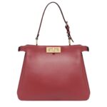 FENDI PEEKABOO SOFT MEDIUM LEATHER BAG