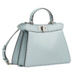 FENDI PEEKABOO ISEEU SMALL SELLERIA BAG WITH 556 HAND SEWN TOPSTITCHES