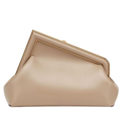 FENDI FIRST SMALL NAPPA LEATHER BAG