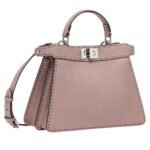 FENDI PEEKABOO ISEEU SMALL SELLERIA BAG WITH 556 HAND SEWN TOPSTITCHES
