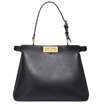 FENDI PEEKABOO SOFT MEDIUM LEATHER BAG