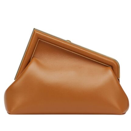 FENDI FIRST SMALL NAPPA LEATHER BAG