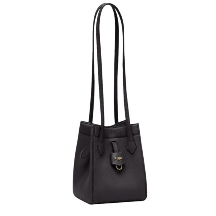 FENDI ORIGAMI MINI LEATHER BAG THAT CAN BE TRANSFORMED