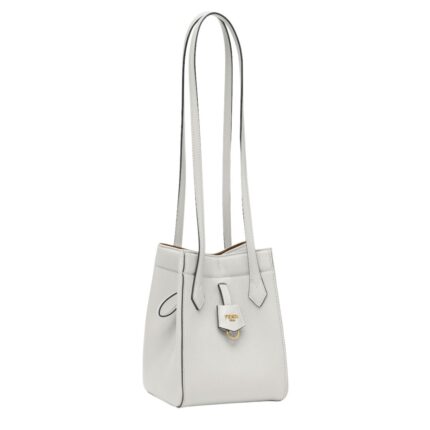 FENDI ORIGAMI MINI LEATHER BAG THAT CAN BE TRANSFORMED