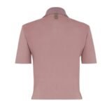 FENDI POLO SHIRT MAUVE PINK JERSEY JUMPER