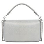 FENDI BAGUETTE MINI SILVER COLOR STINGRAY LEATHER BAG