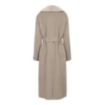 FENDI COAT DOVE GRAY CASHMERE COAT