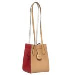 FENDI ORIGAMI MINI MULTICOLOR LEATHER BAG THAT CAN BE TRANSFORMED