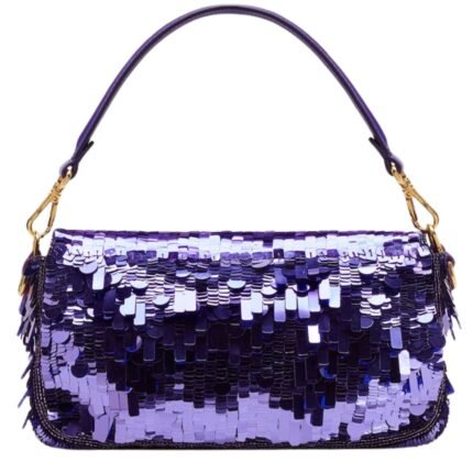 FENDI BAGUETTE BAG EMBROIDERED WITH SEQUINS