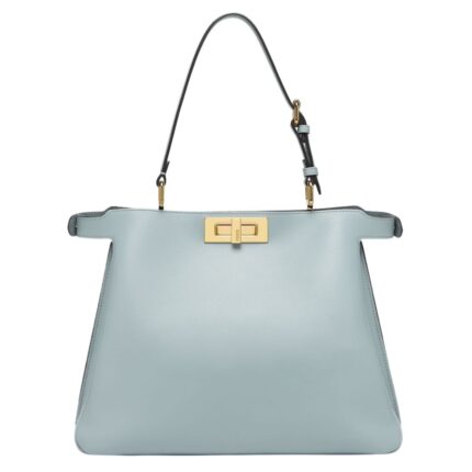 FENDI PEEKABOO SOFT MEDIUM LEATHER BAG