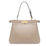 FENDI PEEKABOO SOFT MEDIUM LEATHER BAG