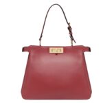 FENDI PEEKABOO SOFT MEDIUM LEATHER BAG