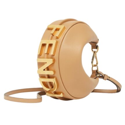 FENDIGRAPHY LEATHER MINI BAG