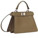FENDI PEEKABOO ISEEU PETITE SELLERIA BAG WITH 306 HAND SEWN STITCHES