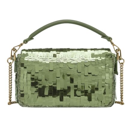 FENDI BAGUETTE MINI BAG EMBROIDERED WITH SEQUINS