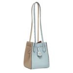 FENDI ORIGAMI MINI MULTICOLOR LEATHER BAG THAT CAN BE TRANSFORMED