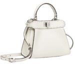 FENDI PEEKABOO MINI SELLERIA BAG WITH 220 HAND-SEWN TOPSTITCHES