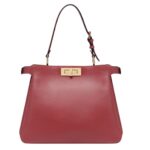 FENDI PEEKABOO SOFT MEDIUM LEATHER BAG