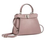 FENDI PEEKABOO MINI SELLERIA BAG WITH 220 HAND-SEWN TOPSTITCHES