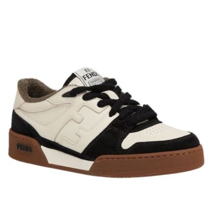 FENDI MATCH SUEDE LOW TOPS