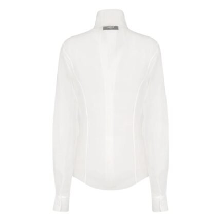 FENDI SHIRT WHITE ORGANZA SHIRT