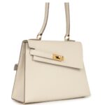 PRE-OWNED HERMÈS KELLY SELLIER EN DESORDRE 20 CRAIE EPSOM GOLD HARDWARE