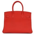 HERMÈS BIRKIN 30 CAPUCINE TOGO GOLD HARDWARE