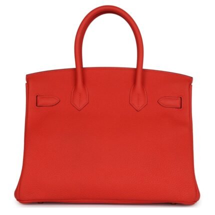 HERMÈS BIRKIN 30 CAPUCINE TOGO GOLD HARDWARE