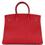 PRE-OWNED HERMÈS BIRKIN 35 ROUGE CASAQUE EPSOM GOLD HARDWARE