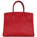 PRE-OWNED HERMÈS BIRKIN 30 ROUGE CASAQUE EPSOM GOLD HARDWARE