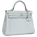 HERMÈS KELLY RETOURNE 32 BLEU PALE CLEMENCE PALLADIUM HARDWARE Schema: WooCommerce Product