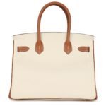 HERMÈS SPECIAL ORDER (HSS) BIRKIN 30 CRAIE AND GOLD EPSOM BRUSHED GOLD HARDWARE