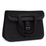 HERMÈS HALZAN 25 CABAN CLEMENCE PALLADIUM HARDWARE