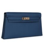 HERMÈS KELLY ELAN DEEP BLEU EPSOM PERMABRASS HARDWARE