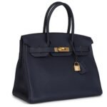 HERMÈS BIRKIN 30 BLEU NUIT TOGO GOLD HARDWARE