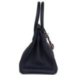 HERMÈS BIRKIN 30 BLEU NUIT TOGO ROSE GOLD HARDWARE