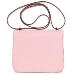 HERMÈS CONSTANCE 18 ROSE SAKURA CHEVRE PALLADIUM HARDWARE